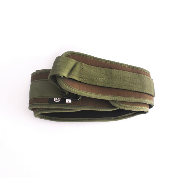 Gym Belt With Adjustable Buckle Hook Loop ( 6 Inch ) - Image 3