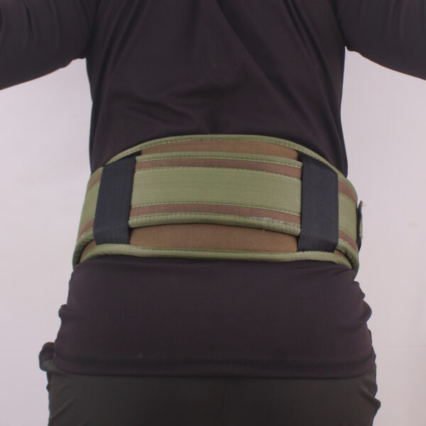 Gym Belt With Adjustable Buckle Hook Loop ( 6 Inch ) - Image 2